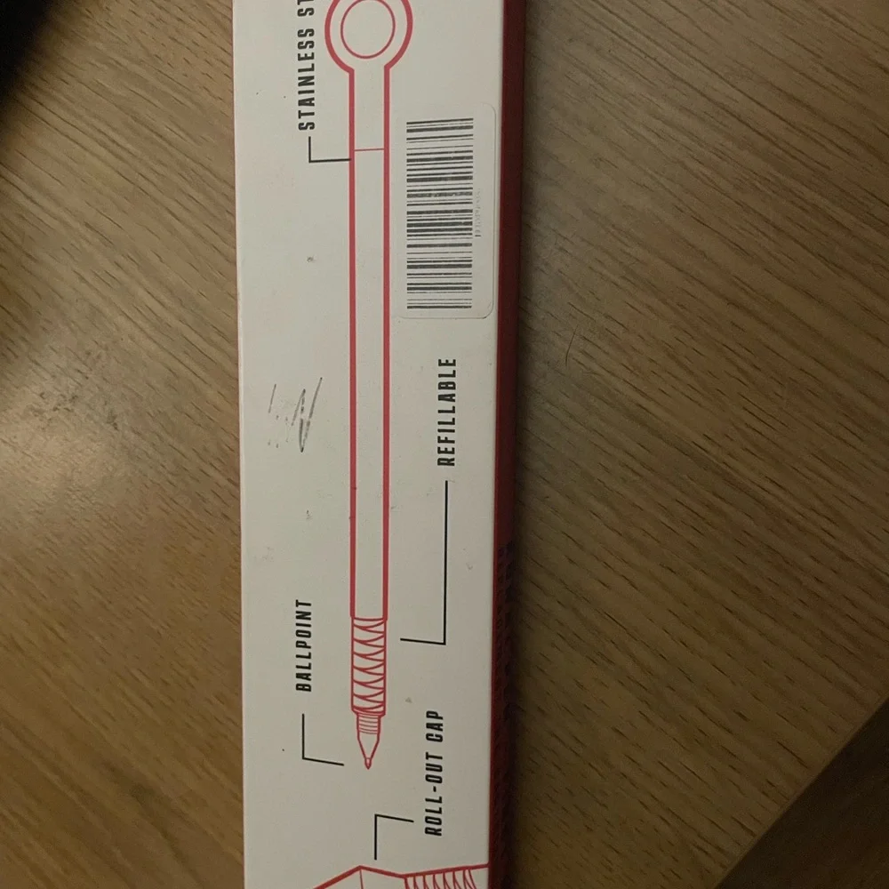 ❤️2/$25 KUNIPEN by - Red and White Home Office Pen